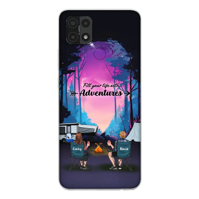 Personalized Camping Phone Case - Full Option - Best Gift For Camping Lovers - Fill Your Life With Adventures - Case For Oppo/Xiaomi/Huawei