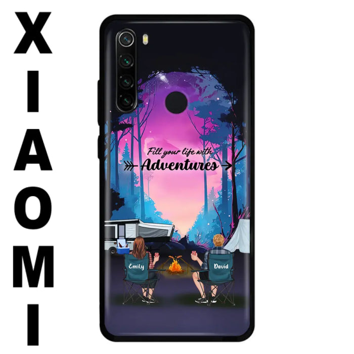 Personalized Camping Phone Case - Full Option - Best Gift For Camping Lovers - Fill Your Life With Adventures - Case For Oppo/Xiaomi/Huawei