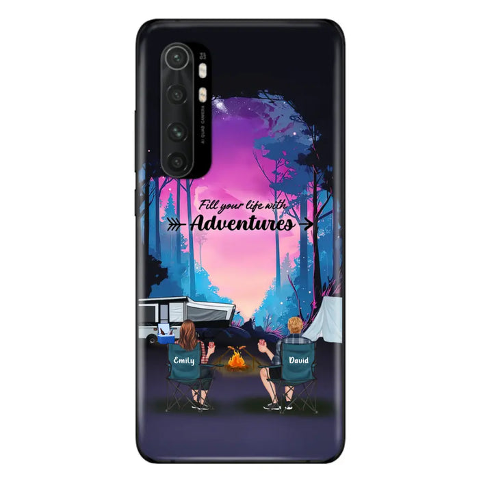 Personalized Camping Phone Case - Full Option - Best Gift For Camping Lovers - Fill Your Life With Adventures - Case For Oppo/Xiaomi/Huawei