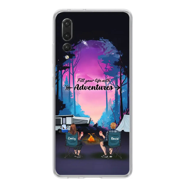 Personalized Camping Phone Case - Full Option - Best Gift For Camping Lovers - Fill Your Life With Adventures - Case For Oppo/Xiaomi/Huawei