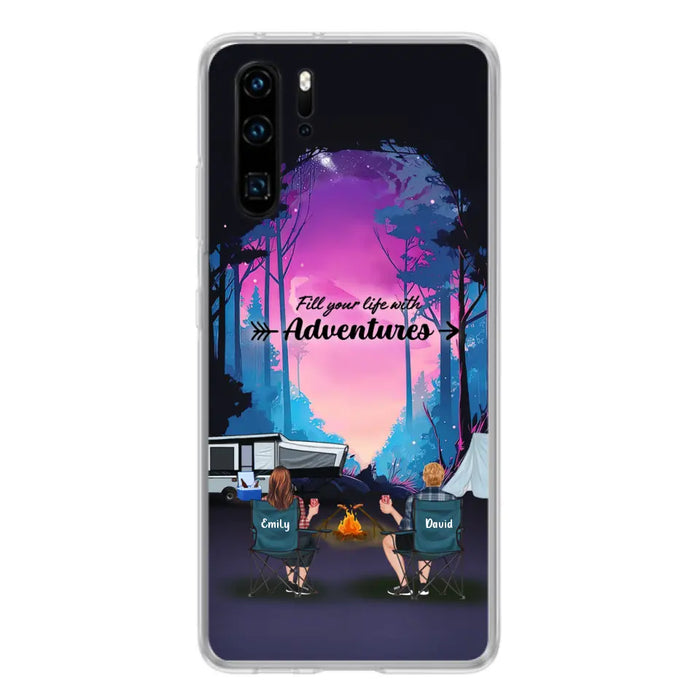 Personalized Camping Phone Case - Full Option - Best Gift For Camping Lovers - Fill Your Life With Adventures - Case For Oppo/Xiaomi/Huawei