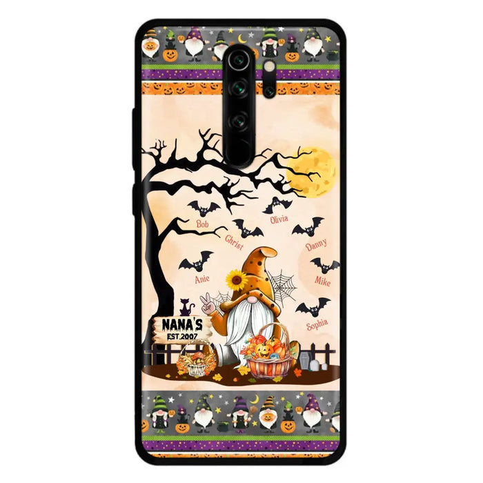 Custom Personalized Boo Grandma Phone Case - Halloween Gift For Grandma - Upto 7 Kids - Case For Xiaomi/ Oppo/ Huawei