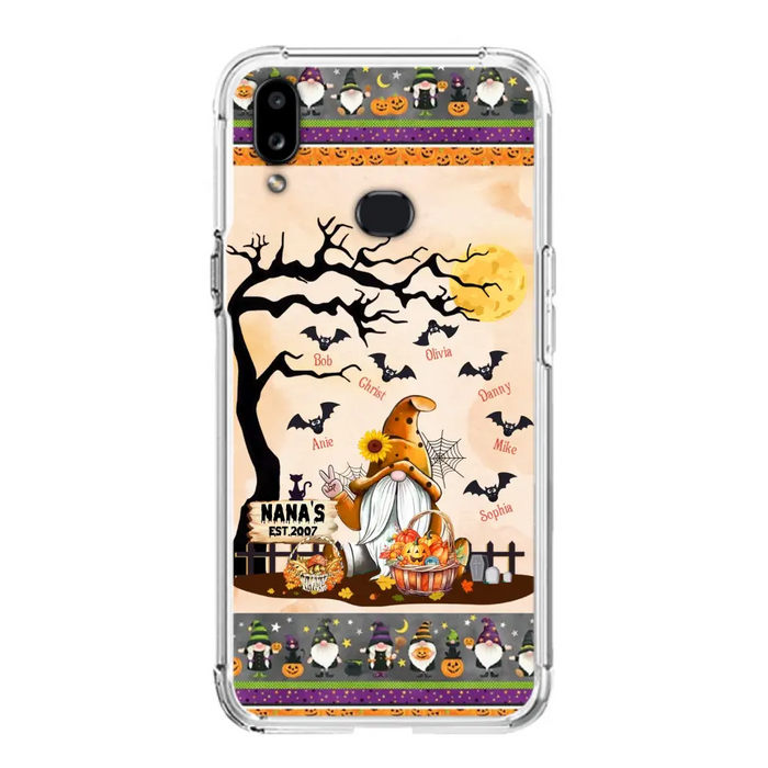 Custom Personalized Boo Grandma Phone Case - Halloween Gift For Grandma - Upto 7 Kids - Case For iPhone/ Samsung