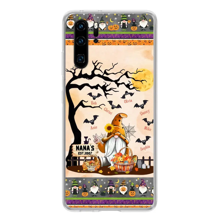 Custom Personalized Boo Grandma Phone Case - Halloween Gift For Grandma - Upto 7 Kids - Case For Xiaomi/ Oppo/ Huawei