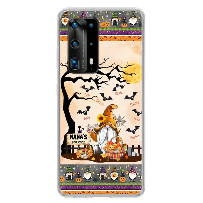 Custom Personalized Boo Grandma Phone Case - Halloween Gift For Grandma - Upto 7 Kids - Case For Xiaomi/ Oppo/ Huawei