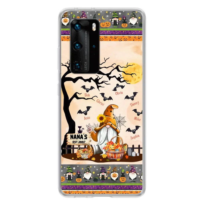 Custom Personalized Boo Grandma Phone Case - Halloween Gift For Grandma - Upto 7 Kids - Case For Xiaomi/ Oppo/ Huawei