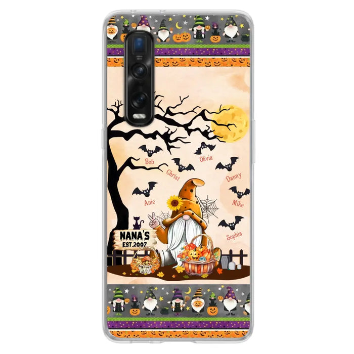 Custom Personalized Boo Grandma Phone Case - Halloween Gift For Grandma - Upto 7 Kids - Case For Xiaomi/ Oppo/ Huawei