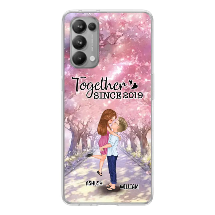 Personalized Couple Phone Case - Wedding/Anniversary Gift Idea for Couple - Together Since 2019 - Case For Oppo/Xiaomi/Huawei