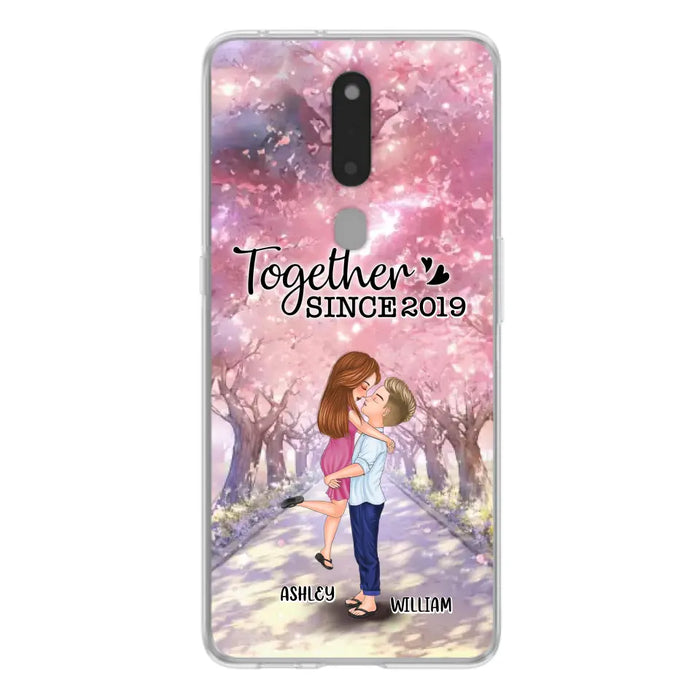 Personalized Couple Phone Case - Wedding/Anniversary Gift Idea for Couple - Together Since 2019 - Case For Oppo/Xiaomi/Huawei