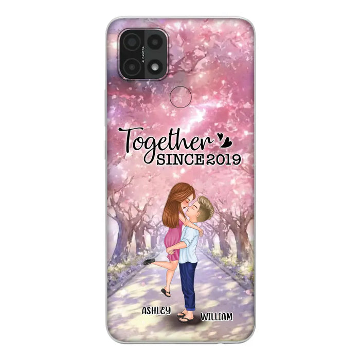 Personalized Couple Phone Case - Wedding/Anniversary Gift Idea for Couple - Together Since 2019 - Case For Oppo/Xiaomi/Huawei