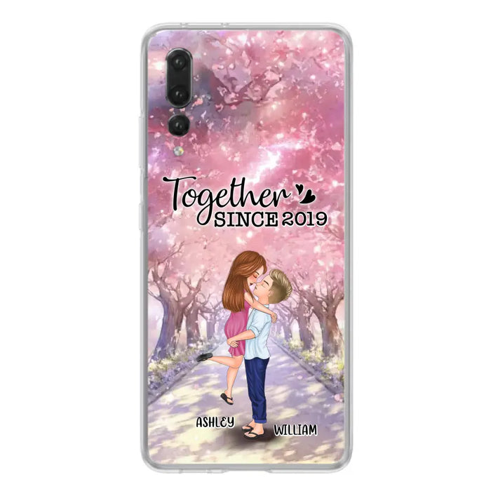 Personalized Couple Phone Case - Wedding/Anniversary Gift Idea for Couple - Together Since 2019 - Case For Oppo/Xiaomi/Huawei