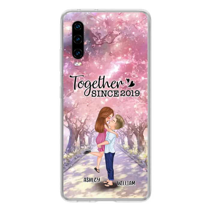 Personalized Couple Phone Case - Wedding/Anniversary Gift Idea for Couple - Together Since 2019 - Case For Oppo/Xiaomi/Huawei