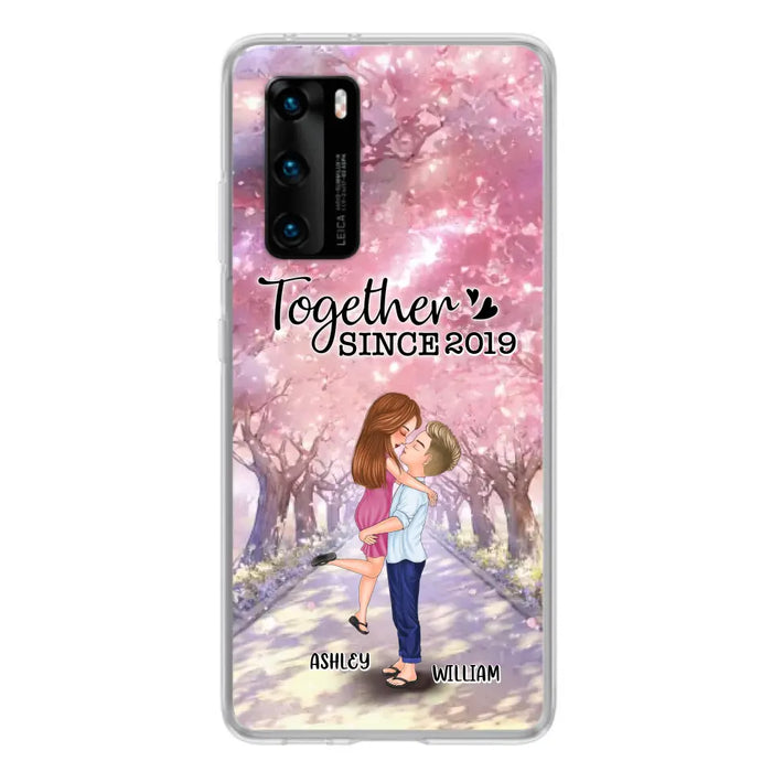 Personalized Couple Phone Case - Wedding/Anniversary Gift Idea for Couple - Together Since 2019 - Case For Oppo/Xiaomi/Huawei