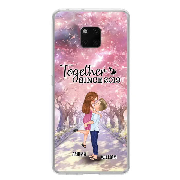 Personalized Couple Phone Case - Wedding/Anniversary Gift Idea for Couple - Together Since 2019 - Case For Oppo/Xiaomi/Huawei