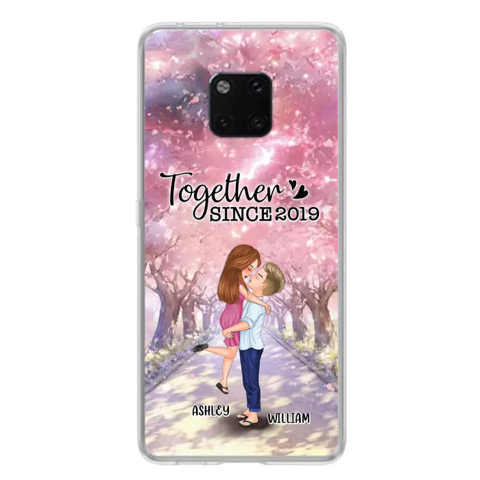 Personalized Couple Phone Case - Wedding/Anniversary Gift Idea for Couple - Together Since 2019 - Case For Oppo/Xiaomi/Huawei