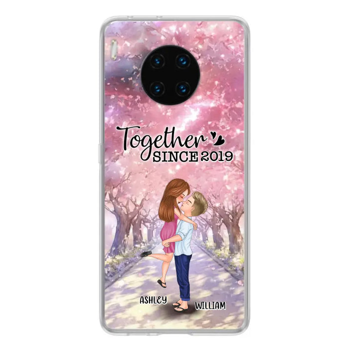 Personalized Couple Phone Case - Wedding/Anniversary Gift Idea for Couple - Together Since 2019 - Case For Oppo/Xiaomi/Huawei