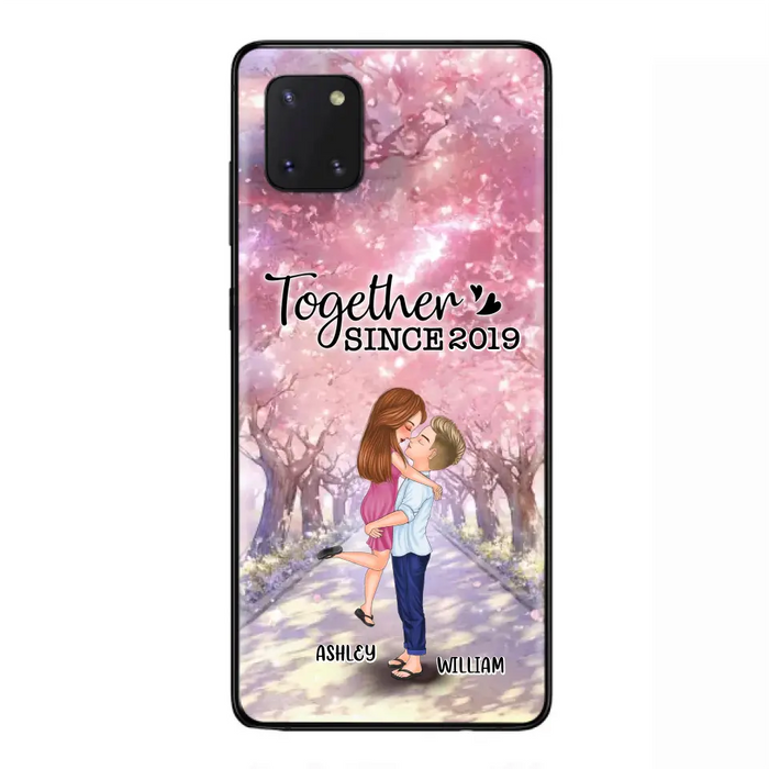 Personalized Couple Phone Case - Wedding/Anniversary Gift Idea for Couple - Together Since 2019 - Case For iPhone/Samsung