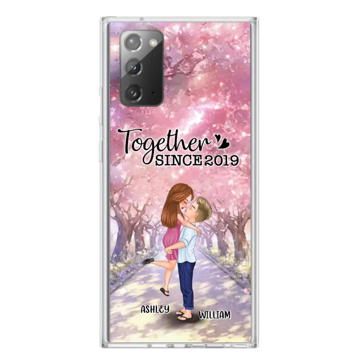 Personalized Couple Phone Case - Wedding/Anniversary Gift Idea for Couple - Together Since 2019 - Case For iPhone/Samsung