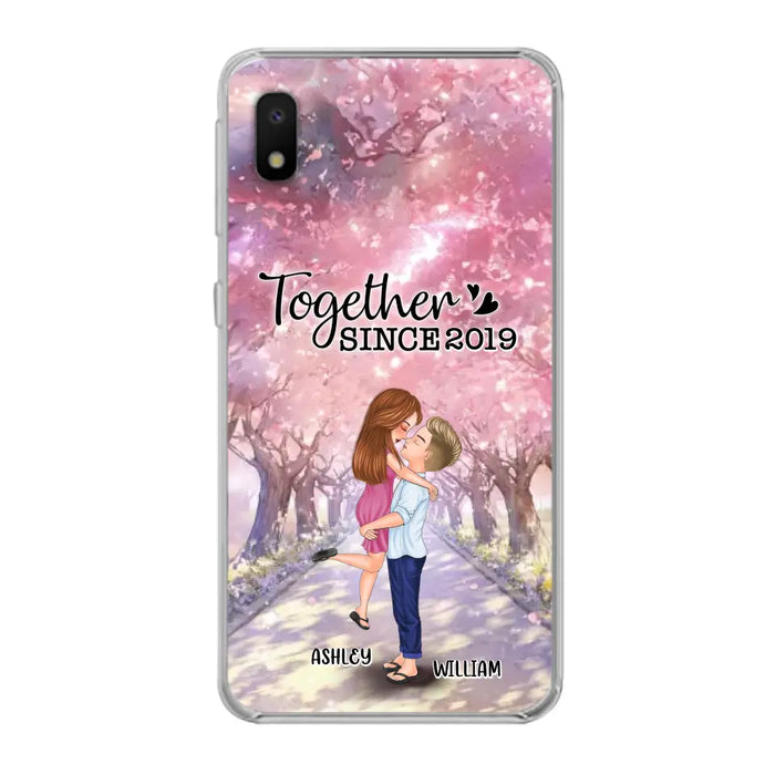 Personalized Couple Phone Case - Wedding/Anniversary Gift Idea for Couple - Together Since 2019 - Case For iPhone/Samsung