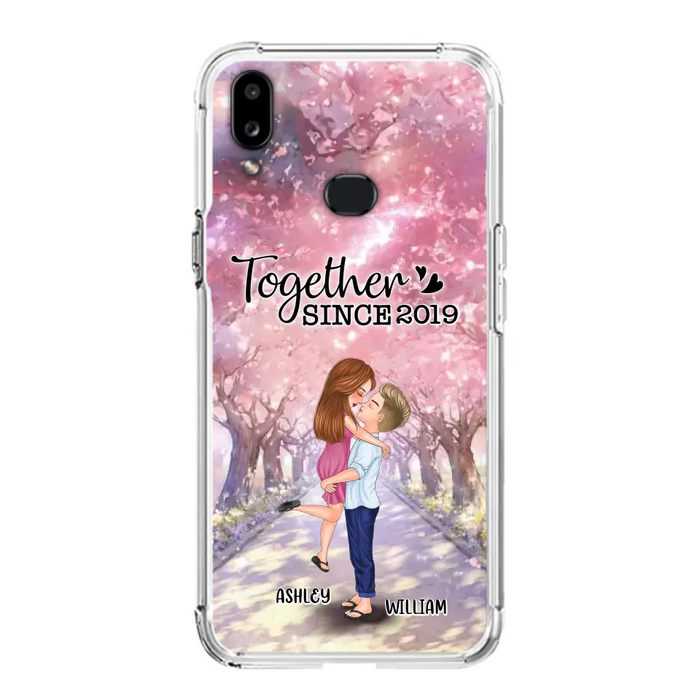 Personalized Couple Phone Case - Wedding/Anniversary Gift Idea for Couple - Together Since 2019 - Case For iPhone/Samsung