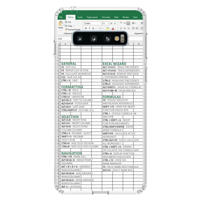 Personalized Excel Phone Case - Gift Idea For Excel Lovers - Cases For iPhone/Samsung