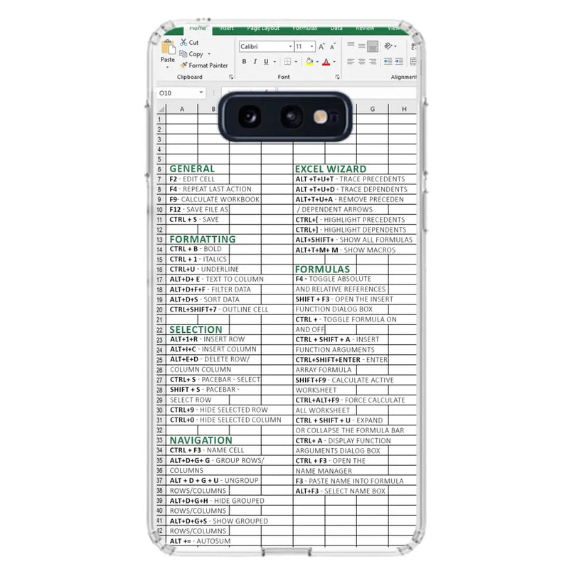 Personalized Excel Phone Case - Gift Idea For Excel Lovers - Cases For iPhone/Samsung