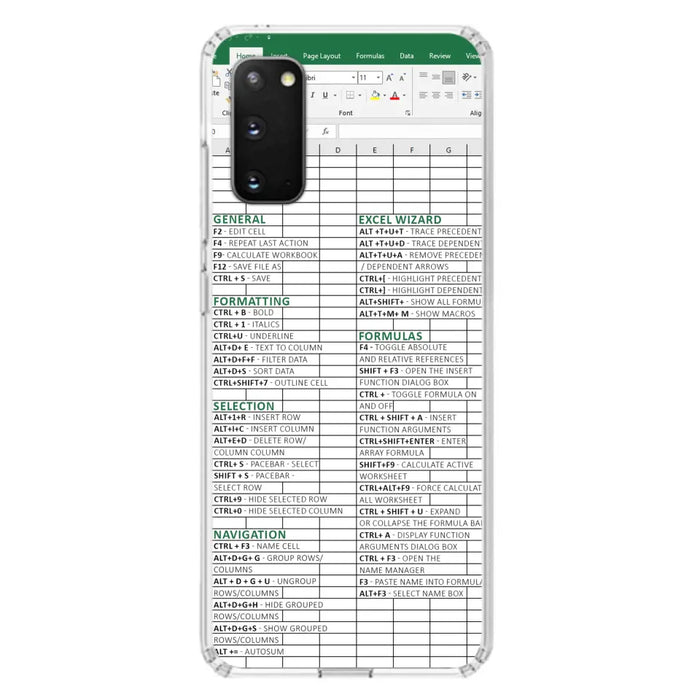 Personalized Excel Phone Case - Gift Idea For Excel Lovers - Cases For iPhone/Samsung