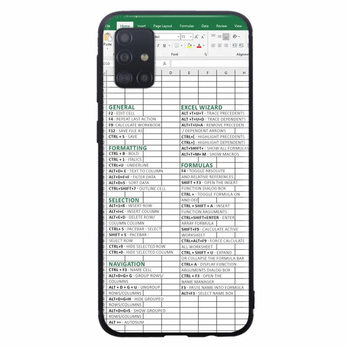 Personalized Excel Phone Case - Gift Idea For Excel Lovers - Cases For iPhone/Samsung