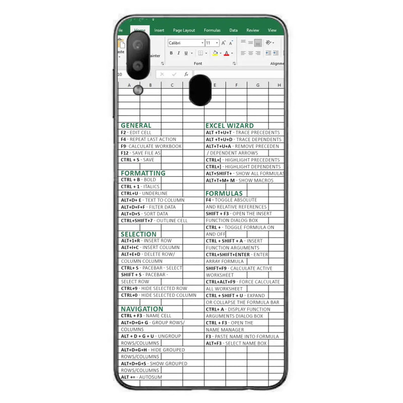 Personalized Excel Phone Case - Gift Idea For Excel Lovers - Cases For iPhone/Samsung