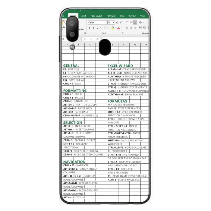 Personalized Excel Phone Case - Gift Idea For Excel Lovers - Cases For iPhone/Samsung