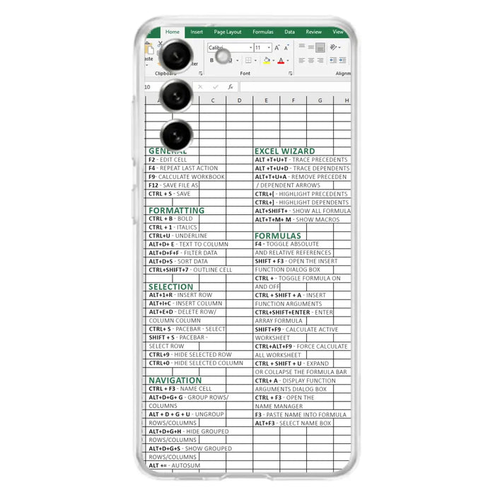 Personalized Excel Phone Case - Gift Idea For Excel Lovers - Cases For iPhone/Samsung