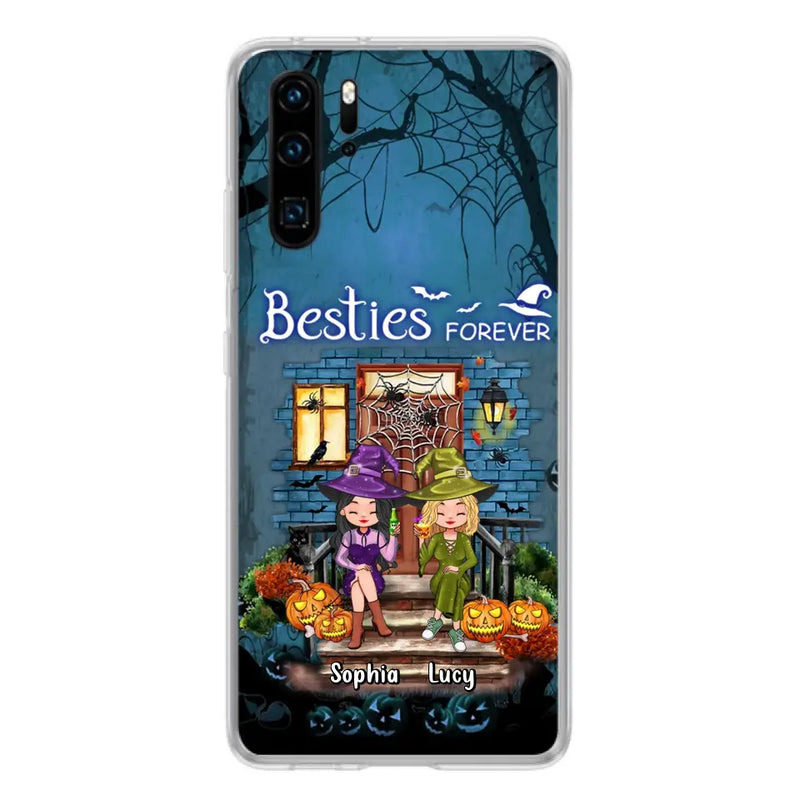 Personalized Halloween Friend Phone Case - Up to 5 Friends - Halloween Gift Idea for Friends/Sisters - Besties Forever - Case for Xiaomi/Huawei/Oppo
