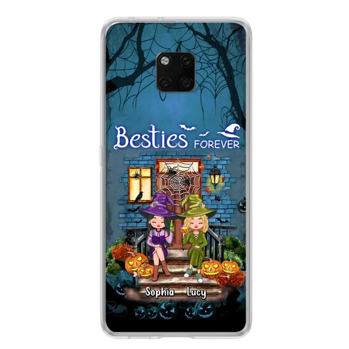 Custom Personalized Halloween Friend Phone Case - Upto 5 Friends - Halloween Gift Idea for Friends/Sisters - Besties Forever - Case for Xiaomi/Huawei/Oppo