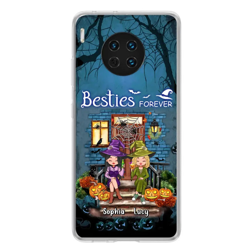 Personalized Halloween Friend Phone Case - Up to 5 Friends - Halloween Gift Idea for Friends/Sisters - Besties Forever - Case for Xiaomi/Huawei/Oppo