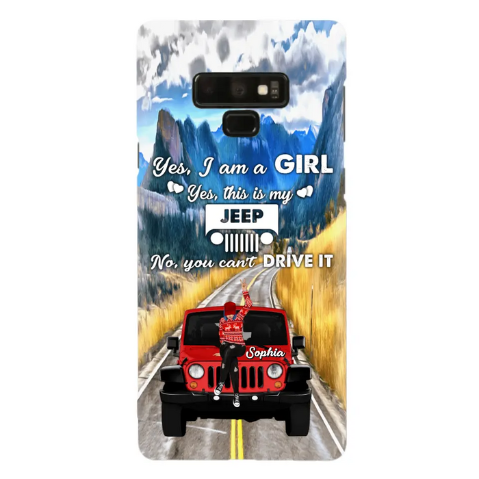 Custom Personalized Off - Road Girl Phone Case - Case For iPhone And Samsung