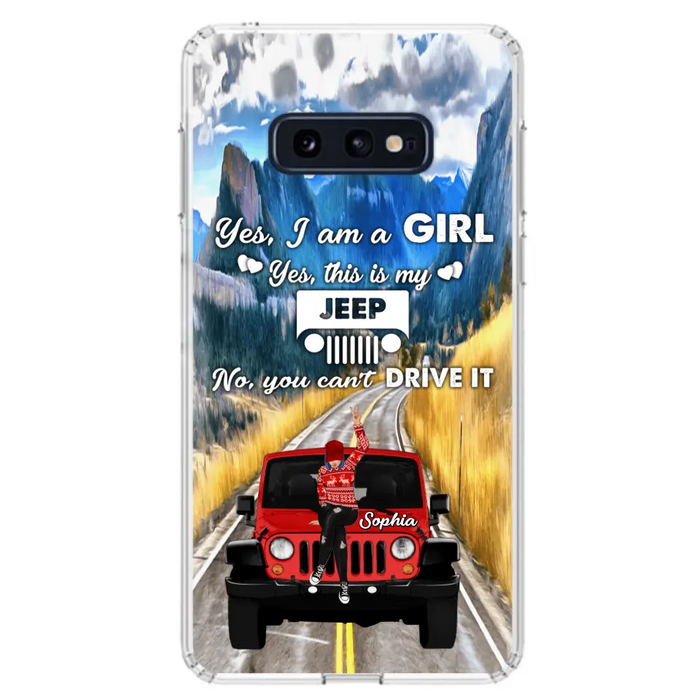 Custom Personalized Off - Road Girl Phone Case - Case For iPhone And Samsung