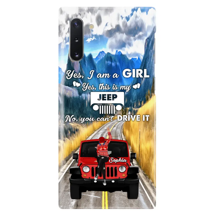 Custom Personalized Off - Road Girl Phone Case - Case For iPhone And Samsung