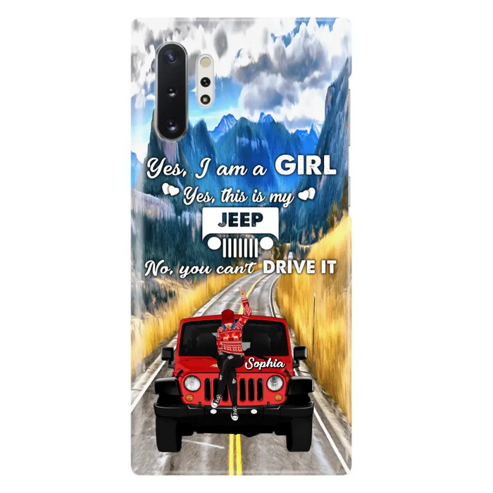 Custom Personalized Off - Road Girl Phone Case - Case For iPhone And Samsung