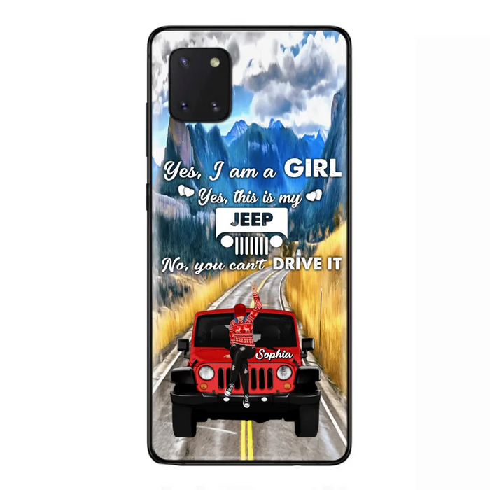 Custom Personalized Off - Road Girl Phone Case - Case For iPhone And Samsung