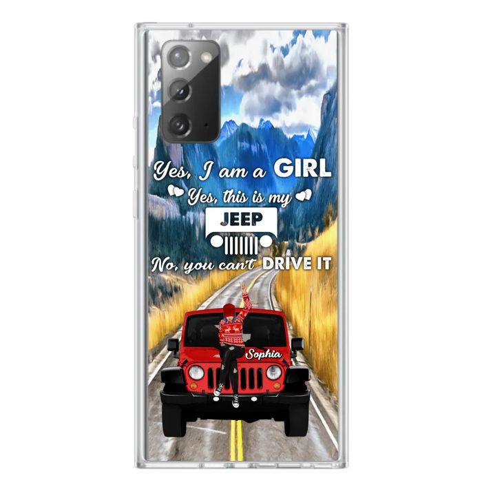 Custom Personalized Off - Road Girl Phone Case - Case For iPhone And Samsung