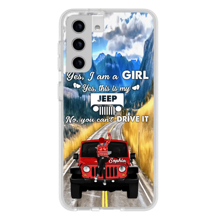 Custom Personalized Off - Road Girl Phone Case - Case For iPhone And Samsung