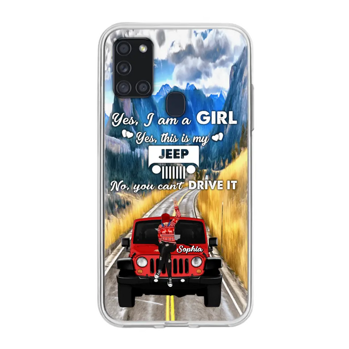 Custom Personalized Off - Road Girl Phone Case - Case For iPhone And Samsung