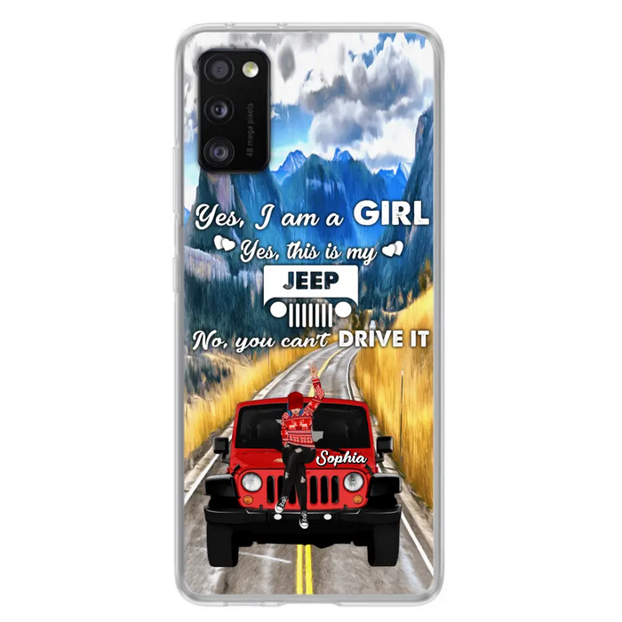 Custom Personalized Off - Road Girl Phone Case - Case For iPhone And Samsung