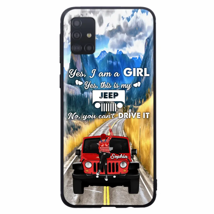 Custom Personalized Off - Road Girl Phone Case - Case For iPhone And Samsung