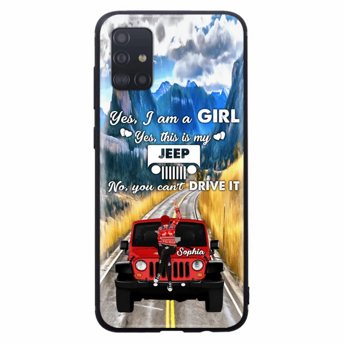 Custom Personalized Off - Road Girl Phone Case - Case For iPhone And Samsung