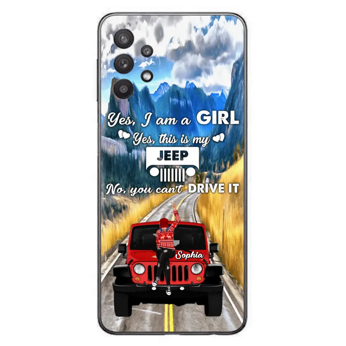 Custom Personalized Off - Road Girl Phone Case - Case For iPhone And Samsung