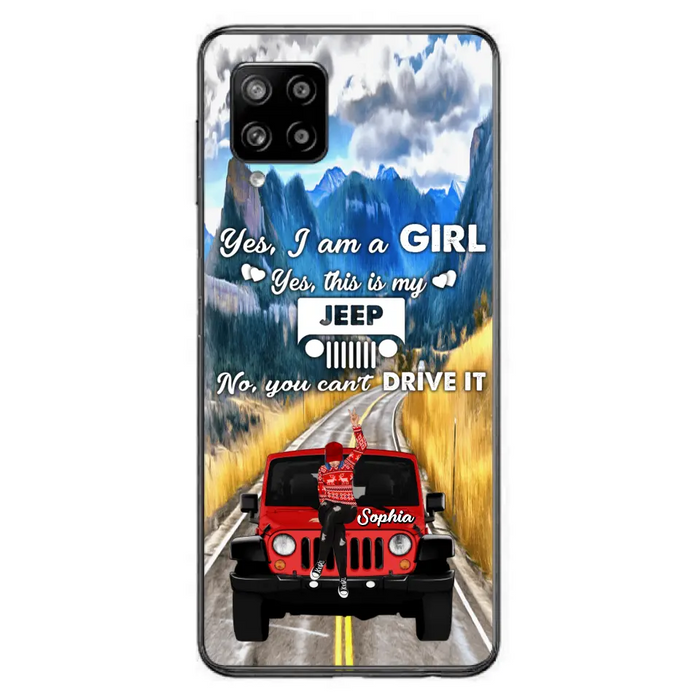 Custom Personalized Off - Road Girl Phone Case - Case For iPhone And Samsung