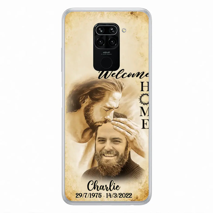 Custom Personalized Memorial Photo Phone Case - Memorial Gift Idea For Family Member/ Pet Owner - Welcome Home - Case For Xiaomi/ Oppo/ Huawei