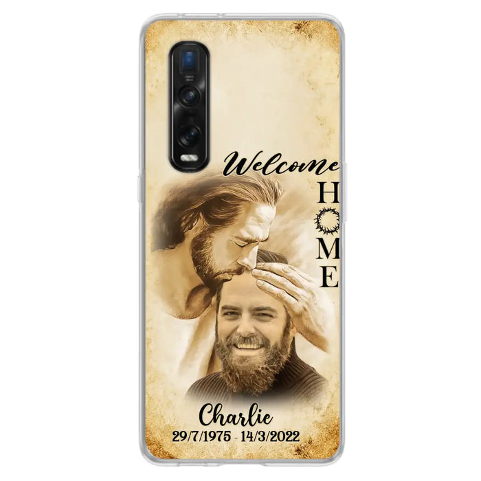 Custom Personalized Memorial Photo Phone Case - Memorial Gift Idea For Family Member/ Pet Owner - Welcome Home - Case For Xiaomi/ Oppo/ Huawei