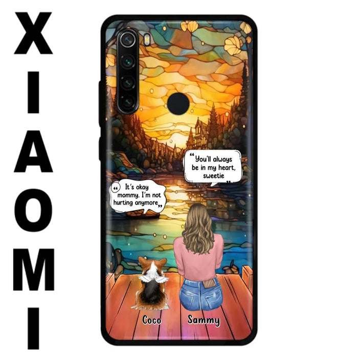 Personalized Memorial Pet Phone Case - Memorial Gift Idea For Dog/Cat/Rabbits Owners - You'll Always Be In My Heart, Sweetie - Case For Oppo/Xiaomi/Huawei